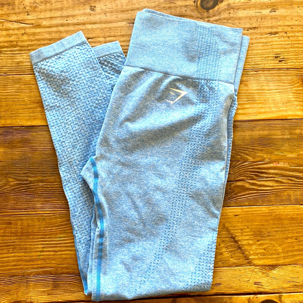 Gym shark blue legging size large